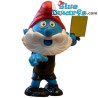 Arbitre Papa Schtroumpf - Schtroumpf Ferrero - Kinder Surprise - 1990 - 5 cm