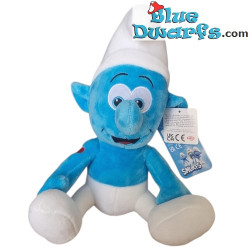 Pitufo Fortachón - Juguete de peluche pitufos - 15 cm