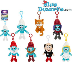 Grote Smurf - Smurf Clip-on Knuffel - 12 cm