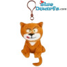 Birba - Peluche Puffo con clip - 12 cm