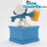 20078: Biersmurf - Congratulations! I´ll drink to that - (sokkel) - Schleich - 5,5cm