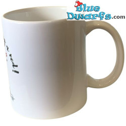 Fauli Schlumpf – Heid ned, moing a ned – Die offizielle Schlumpf-Tasse – Porzellan – Bavaria Shop – 330 ml