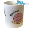 Pitufo Rabioso con Caracol - Schleich di! - La taza oficial de los Pitufos - Porcelana - Bavaria Shop - 330 ml