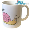 Angry Smurf with Snail - Schleich di! - The official Smurf mug - Porcelain - Bavaria Shop - 330 ml