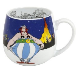 Asterix und Obelix Tasse:  Obelix "Ich bin nicht dick" (0,42L)