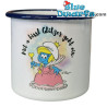 Puffeta – Brillantini – La tazza ufficiale dei Puffi – Campeggio all'aperto – Bavaria Shop – 350 ml