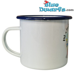 Smurfette - Glitter - The official Smurf mug - Outdoor Camping - Bavaria Shop - 350 ml