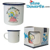 Pitufina – Brillantina - La taza oficial de los Pitufos - Camping al aire libre - Tienda de Baviera - 350 ml