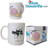 Schtroumpf Noir avec Escargot - Schleich di! - La tasse officielle des Schtroumpfs - Porcelaine - Bavaria Shop - 330 ml