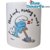 Fauli Schlumpf – Heid ned, moing a ned – Die offizielle Schlumpf-Tasse – Porzellan – Bavaria Shop – 330 ml