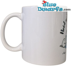Lazy Smurf - Heid ned, moing a ned - The official Smurf mug - Porcelain - Bavaria Shop - 330 ml