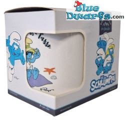 Puffeta – Anti Stress Damen – La tazza ufficiale dei Puffi – Porcellana – Bavaria Shop – 330 ml