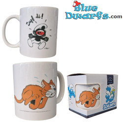 Pitufo Rabioso con Birba - Zupf di! - La taza oficial de los Pitufos - Porcelana - Bavaria Shop - 330 ml