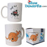 Schtroumpf Noir avec Azrael - Zupf di! - La tasse officielle des Schtroumpfs - Porcelaine - Bavaria Shop - 330 ml