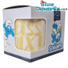 Graffiti-Schlumpf mit Seil - Scheiß da nix - Die offizielle Schlumpf-Tasse - Porzellan - Bavaria Shop - 330 ml