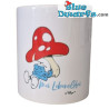 Smurf under Mushroom - Don't put it down - The official Smurf mug - Porcelain - Bavaria Shop - 330 ml