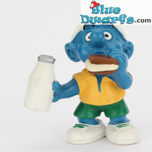 20463: Smurf with Sandwich (Shiny variant, 2000)