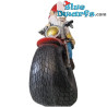 Nano motociclista con occhiali da sole – Statuine di Nani Birichini – Poliresina – 28 cm