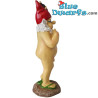 Dwarf with bucket filled with beer bottles - Naughty Dwarfs figurines - Polyresin - 28 cm