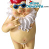 Nano in piedi con bottiglia in mano – Statuine di Nani Birichini – Poliresina – 31,5 cm