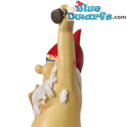 Dwarf with bucket filled with beer bottles - Naughty Dwarfs figurines - Polyresin - 28 cm