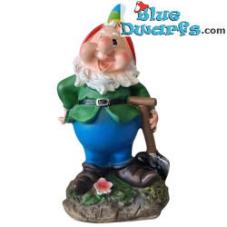 Nani con cappelli dai colori arcobaleno – Statuine di Nani Birichini – Poliresina – 16,5 cm