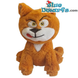 Azrael - Peluche Schtroumpf avec clip - 12 cm