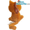 Azrael - Peluche Schtroumpf avec clip - 12 cm