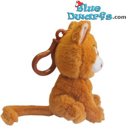 Azrael - Peluche Schtroumpf avec clip - 12 cm