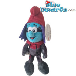 Moxie - Peluche Schtroumpf avec clip - 12 cm
