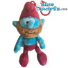 Ken - Hermano de Papá Pitufo - Peluche Pitufo con clip - 12 cm