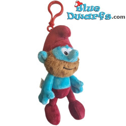 Ken - Frère du Grand Schtroumpf - Peluche Schtroumpf avec clip - 12 cm