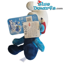 Bricoleur Schtroumpf - Jouet en peluche schtroumpf - 15 cm