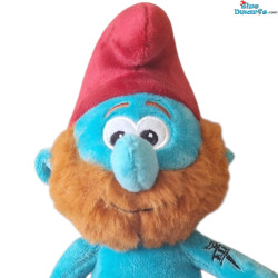 Ken - Hermano de Papá Pitufo - Juguete de peluche pitufos - 15 cm