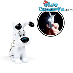 Idefix with LED light Keyring - Asterix and Obelix Merchandise - 7 x 3 cm