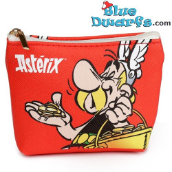 Asterix portemonnee - Rood - Asterix en Obelix merchandise - 8 x 11 cm