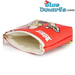 Asterix-Geldbörse – Rot – Asterix und Obelix Merchandise – 8 x 11 cm