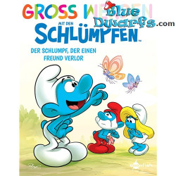 Groß werden mit den Schlümpfen N°9 - Der Schlumpf, der einen Freund verloren hat – Duitse editie – Harde kaft – 40 pagina’s
