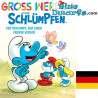 Groß werden mit den Schlümpfen N°9 - Der Schlumpf, der einen Freund verloren hat – Édition allemande – Couverture rigide