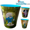 Secchiello per popcorn I Puffi – Metallo – Merchandising del film I Puffi – Interno azzurro – 2025 – 21 cm