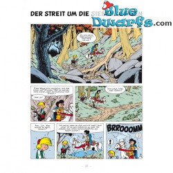 Johann und Pfiffikus 4 - Die Schlumpfjahre – Édition allemande – Couverture rigide – 272 pages