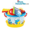 The Smurfs Bucket Set - 5 pieces - bucket, rake, shovel, sieve and a watering can
