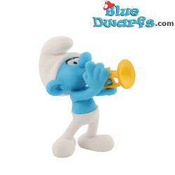 Schtroumpf Musicien avec trompette - set 2 - Giochi Preziosi - 2024 - 5,5 cm