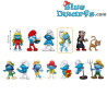 Playset completo dei Puffi - 13 figurine dei Puffi - set 3 - Giochi Preziosi - 2024 - 5,5 cm
