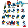20 Schleich Puffi - Condizione molto buone - Schleich & Bully - 5,5cm - Schleich - 5,5cm