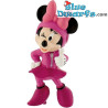 Minnie Mouse met roze jurk - Racer - Disney Speelfiguur - Bullyland - 7 cm