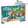 Puzzle Los Pitufos - Clementoni - 104 Piezas - 38 x 27 cm
