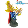 Busto di Assurancetourix - Attakus Asterix e Obelix - Statuetta in resina - Collezione Petibonum - 16 cm