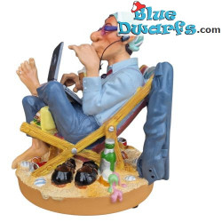 Uomo d'affari sulla spiaggia – Figurina della collezione Profisti – Parastone – 21 cm
