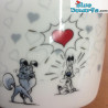 Asterix en Obelix mok: Obelix in Love" (0,38l)